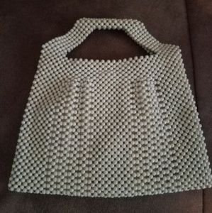 1940's Hand beaded clutch purse
